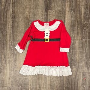 Santa night gown  Red and White Hanna Andersson